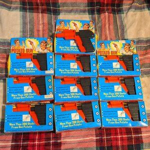 Vintage Potato Classic Kids Toy Pistol Launcher Gag Gifts
